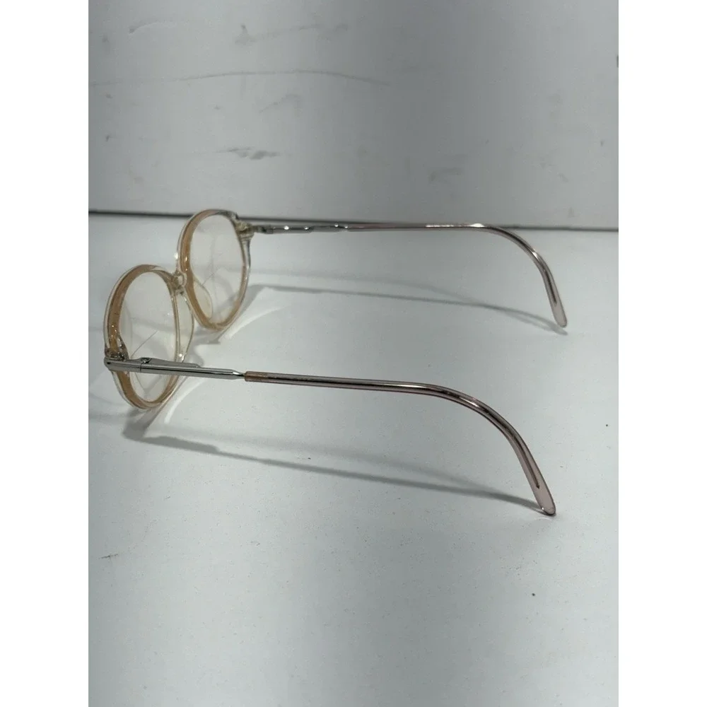Rembrand by REM  VINTAGE eyewear eyeglass frame, 135, Pink Tinted plastic Clear